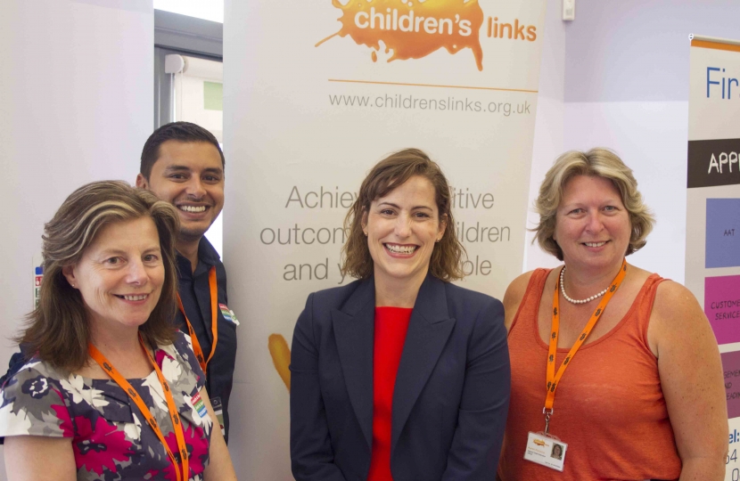 Victoria Atkins MP & Children's Link