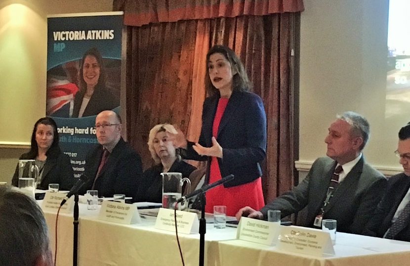 Victoria Atkins MP Hosts Coastal Flood Forum