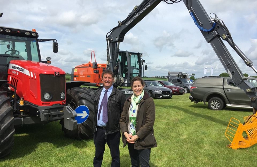 Victoria Atkins at Woodhall Spa Country Show