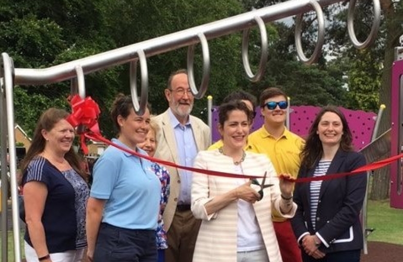 Jubilee Park Opening Victoria Atkins