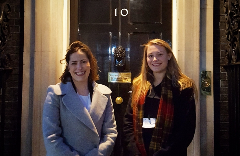 Do-Dance Sophie Watkinson and Victoria Atkins MP Downing Street