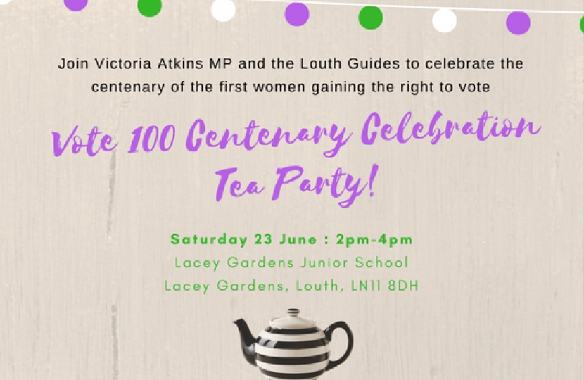 Louth Vote 100 Centenary Celebration