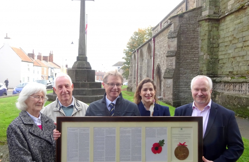 Spilsby Dead Man's Penny Ceremony 1