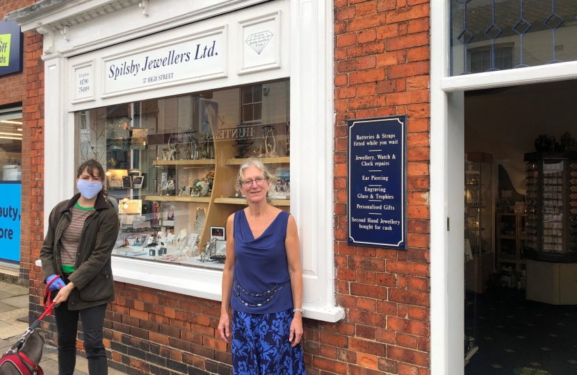 It was great to speak to Spilsby Jewellers about reopening and trade