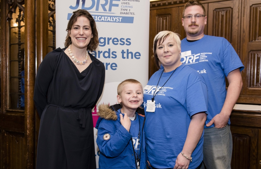JDRF Reception: Victoria Atkins and Kody Moore