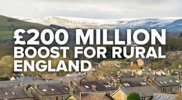 Rural England Funding Boost