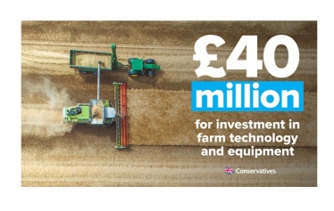 £40 million for investment in farm technology and equipment