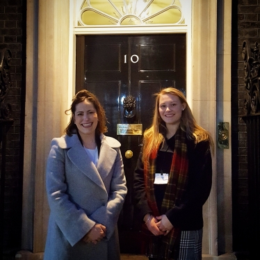 Do-Dance Sophie Watkinson and Victoria Atkins MP Downing Street