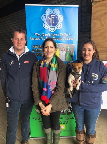 Victoria Atkins meets Lincs Young Farmers at Revesby rally
