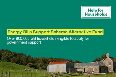 Energy Bills Support Scheme Alternative Fund - Over 900,000 GB households eligible to apply for government support