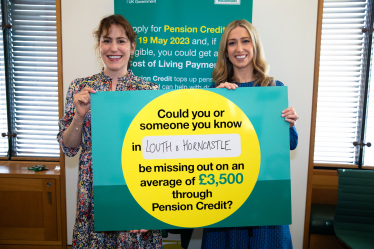 Victoria Atkins with Pensions Minister Laura Trott MP